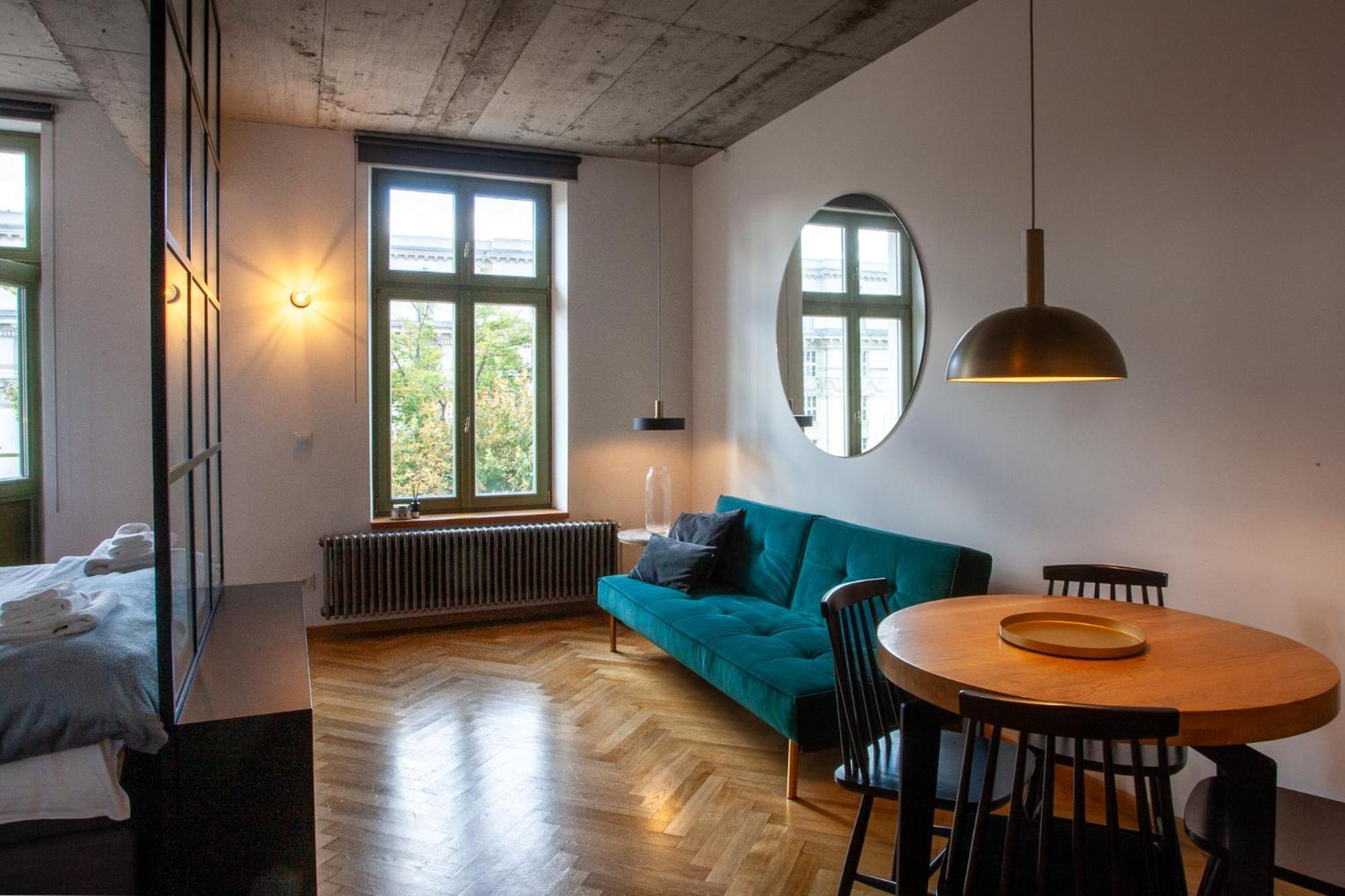 Appartamento Charming Loft In The Old Town Cracovia Esterno foto