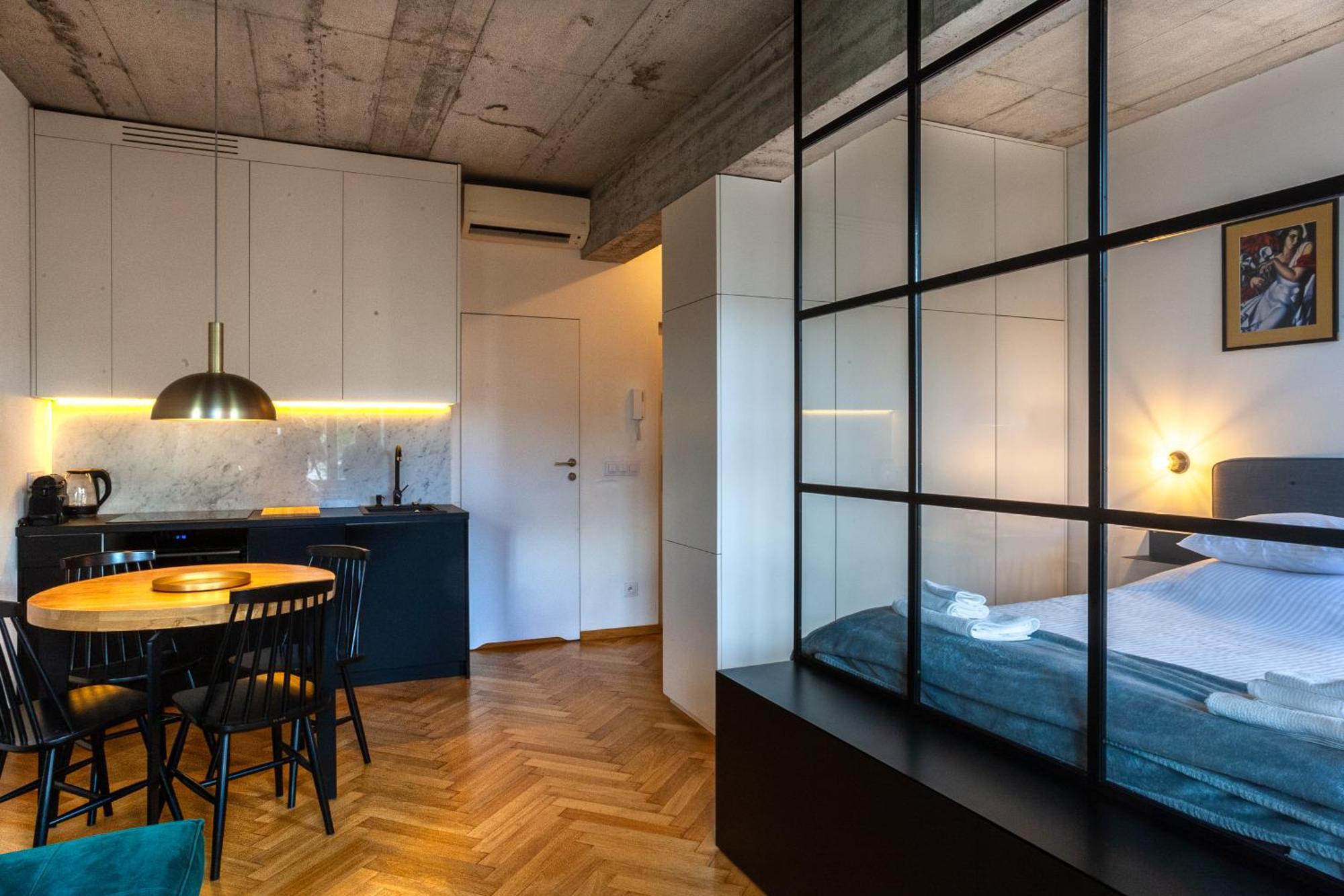 Appartamento Charming Loft In The Old Town Cracovia Esterno foto