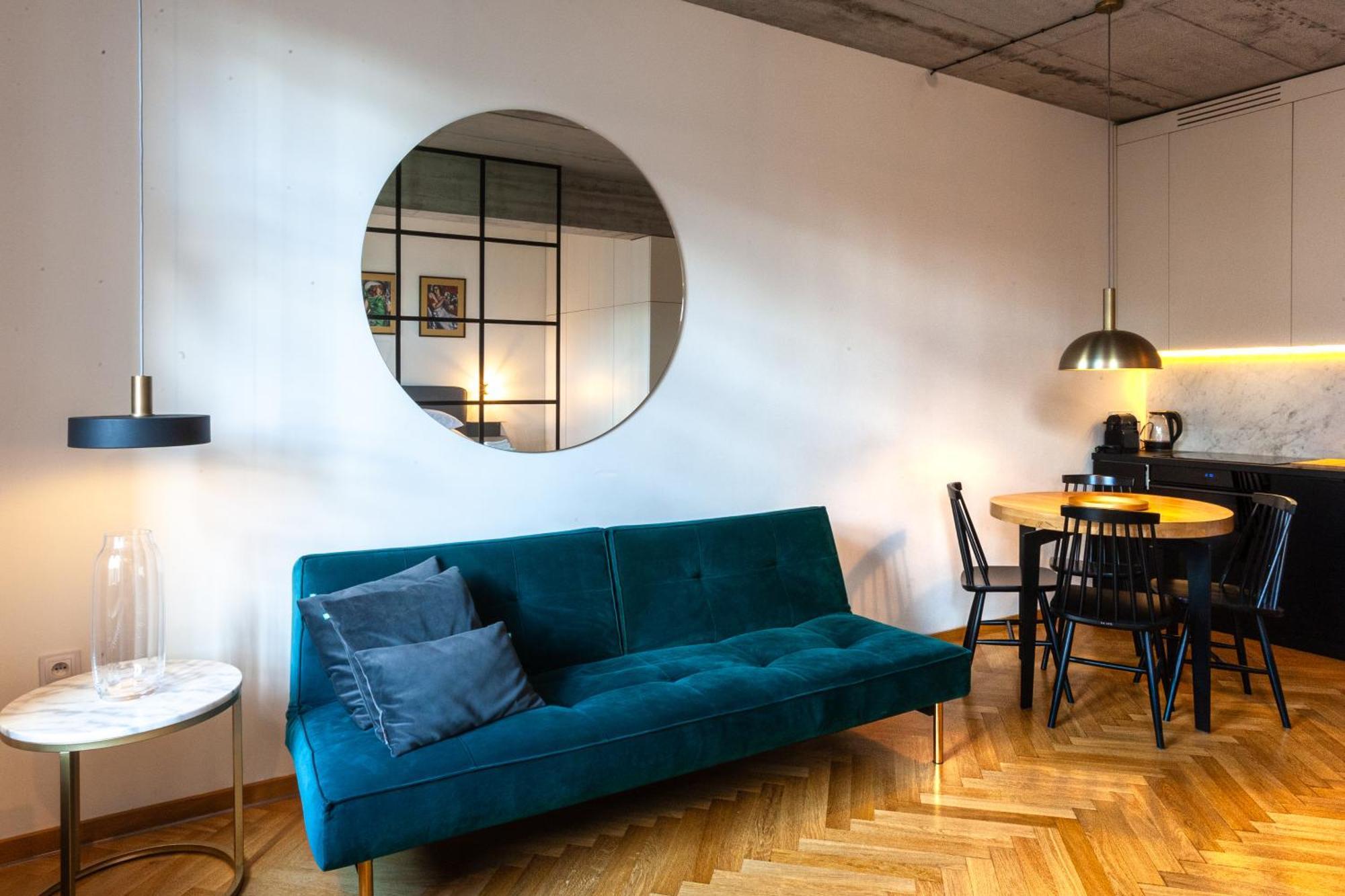Appartamento Charming Loft In The Old Town Cracovia Esterno foto